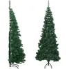 Image de Sapin De Noël Artificiel D'angle Vert 240 Cm Pvc Vidaxl
