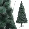 Image de Sapin De Noël Artificiel Avec Support Vert 240 Cm Pet Vidaxl