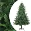 Image de Sapin De Noël Artificiel Vert 180 Cm Pvc Et Pe Vidaxl