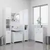 Image de Ensemble De Meubles De Salle De Bain 4 Pcs Blanc Vidaxl