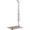Image de Douche De Jardin Avec Base Marron 225 Cm Acier Inoxydable Vidaxl