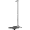 Image de Douche De Jardin Avec Base Gris 220 Cm Acier Inoxydable Vidaxl