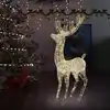 Image de Renne De Noël Xxl Acrylique 250 Led 180 Cm Blanc Chaud Vidaxl