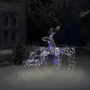 Image de Cordon Lumineux De Noël 3 Pcs Rennes 229 Led Vidaxl