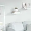 Image de Étagère Murale Flottante Chêne Et Blanc 40x23,5x3,8 Cm Mdf Vidaxl