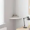 Image de Étagère D'angle Murale Chêne Et Blanc 35x35x3,8 Cm Mdf Vidaxl