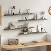 Image de Étagères Murales 4 Pcs Gris 80x9x3 Cm Vidaxl