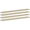 Image de Étagères Murales 4 Pcs Blanc Et Chêne Sonoma 115x9x3 Cm Vidaxl