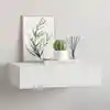 Image de Étagère À Tiroir Murale Blanc 40x23,5x10 Cm Mdf Vidaxl