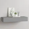 Image de vidaXL Etagère à Tiroir Murale Etagère Flottante Suspendue Support Mural Salon Salle de Séjour Maison Intérieur Gris 330259