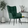 Image de vidaXL Chaise de Relaxation Fauteuil de Détente Siège de Relaxation Chaise de Détente Salon Salle de Séjour Intérieur Vert 328075