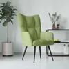 Image de vidaXL Chaise de Relaxation Fauteuil de Détente Siège de Relaxation Chaise de Détente Salon Salle de Séjour Intérieur Vert 328076