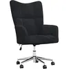 Image de Chaise De Relaxation Noir Velours Vidaxl