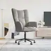 Image de Chaise De Relaxation Gris Clair Velours Vidaxl