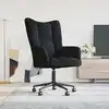 Image de Chaise De Relaxation Noir Velours Vidaxl