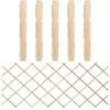 Image de Clôtures En Treillis 5 Pcs Bois De Sapin Massif 180x80 Cm Vidaxl