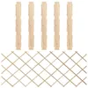 Image de vidaXL 5x Bois de Sapin Massif Clôtures en Treillis Barrières de Jardin Panneaux de Clôture dExtérieur Patio Arrière-cour 316422