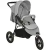 Image de Poussette Pour Bébé Gris Clair Acier Vidaxl