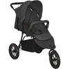 Image de Poussette Pour Bébé Anthracite Acier Vidaxl