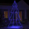 Image de Arbre De Noël Cône 360 Led D'intérieur/d'extérieur 143x250 Cm Vidaxl