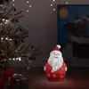 Image de Silhouette De Père Noël Led Acrylique Intérieur/extérieur 28 Cm Vidaxl