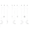 Image de Guirlande Lumineuse Étoile Et Lune Avec Télécommande 138 Led Vidaxl