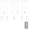 Image de Guirlande Lumineuse Étoile Et Lune Avec Télécommande 345 Led Vidaxl