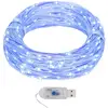 Image de Guirlande Lumineuse Micro Led 40m 400 Led Bleu 8 Fonctions Vidaxl