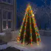 Image de Guirlande Lumineuse D'arbre De Noël 250 Led Colorées 250 Cm Vidaxl
