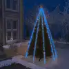 Image de Guirlande Lumineuse D'arbre De Noël 400 Led Bleu 400 Cm Vidaxl
