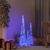 Image de vidaXL Jeu de Cônes Lumineux à LED Décoration de Noël Décoration de Vacances Jardin Patio Arrière-cour Extérieur Acrylique 328969