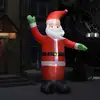 Image de Père Noël Gonflable Avec Led Décoration De Noël Ip44 3 M Vidaxl