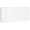 Image de Vidaxl buffet blanc 160x36x75 cm bois d'ingénierie