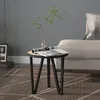 Image de Table À Thé Chêne Sonoma Ø35 Cm Mdf Vidaxl