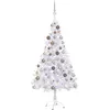 Image de Arbre De Noël Artificiel Pré-éclairé/boules 120 Cm 230 Branches Vidaxl