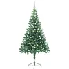 Image de Arbre De Noël Artificiel Pré-éclairé/boules 150 Cm 380 Branches Vidaxl