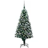 Image de Arbre De Noël Artificiel Pré-éclairé/boules Pommes De Pin 150cm Vidaxl