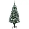 Image de Arbre De Noël Artificiel Avec Led/boules Pommes De Pin 240cm Vidaxl