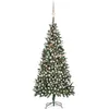 Image de Arbre De Noël Artificiel Pré-éclairé/boules Pommes De Pin 210cm Vidaxl