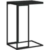 Image de Table D'appoint Noir 40x30x59 Cm Bois D'ingénierie Vidaxl