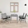 Image de Chaises À Manger D'extérieur Et Coussins Lot De 4 Acacia Massif Vidaxl
