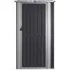 Image de Vidaxl abri de jardin anthracite 118,5x97x209,5 cm acier galvanisé
