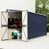 Image de vidaXL Abri de Jardin Mural Abri de Rangement dOutils Rangement dEquipement de Jardin Extérieur Cour Anthracite 316231