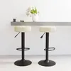 Image de vidaXL Lot de 2 Tabourets de Bar Chaise de Pub Siège de Bistrot Meuble de Salle à Manger Cuisine Salon Maison Intérieur 332994