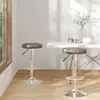 Image de Tabourets De Bar Lot De 2 Marron Similicuir Vidaxl