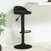Image de Tabouret De Bar Noir Velours Vidaxl