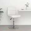 Image de Tabouret De Bar Blanc Similicuir Vidaxl