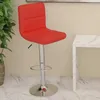 Image de Tabouret De Bar Rouge Similicuir Vidaxl
