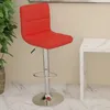 Image de Tabouret de bar Rouge Similicuir