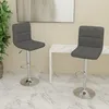 Image de vidaXL Lot de 2 Tabourets de Bar Chaise de Pub Siège de Bistrot Meuble de Salle à Manger Cuisine Salon Maison Intérieur 334240